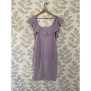 River Island Lavender Knee Length Dress, Size 16
